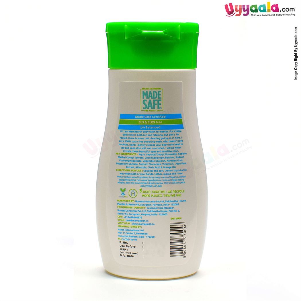 Babies nourishing wash