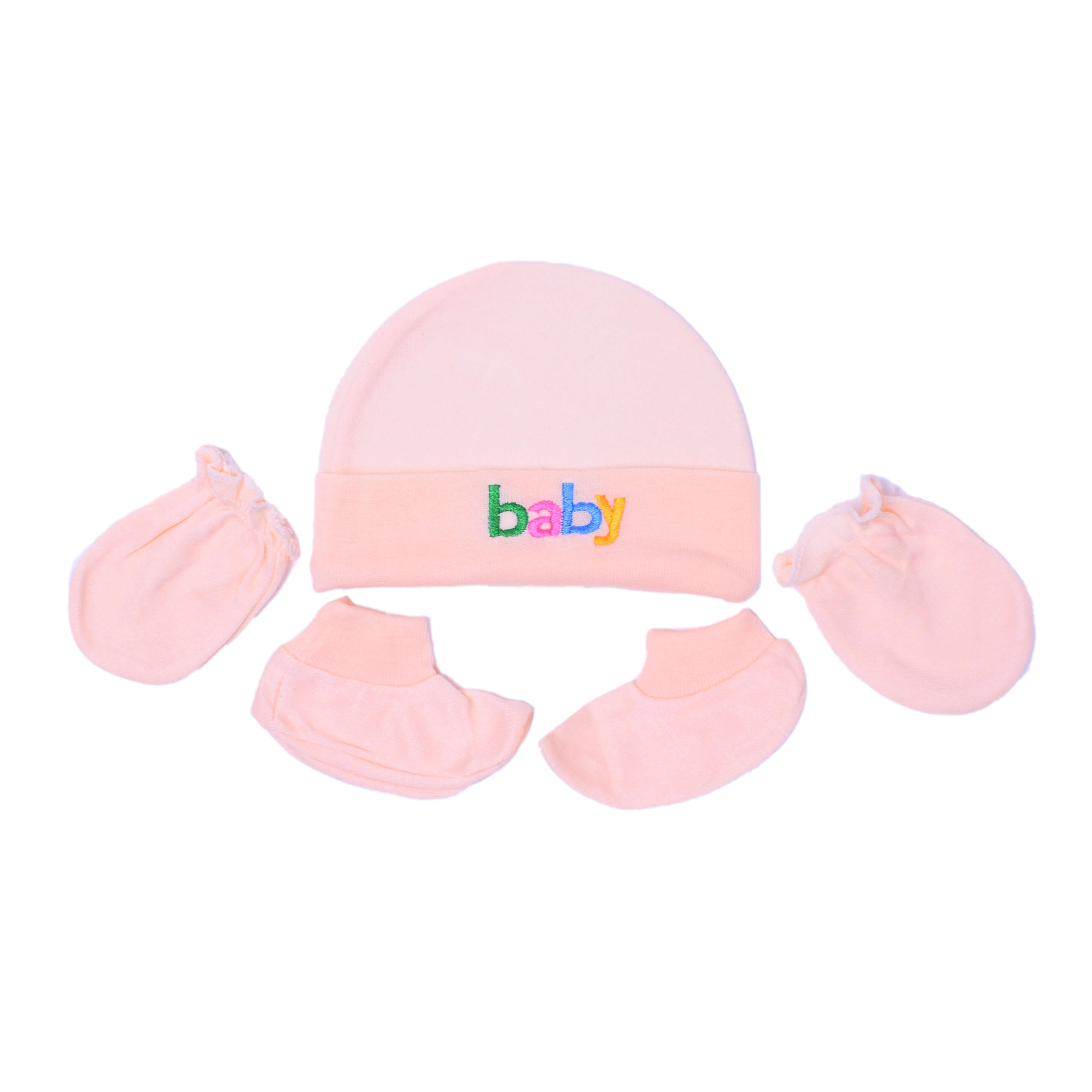 Montaly Cap Set Plain 0-3m