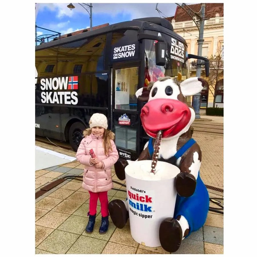 Quick Milk Magic Sipper Straws, Chocolate Flavour - pack of 5, 3Y+