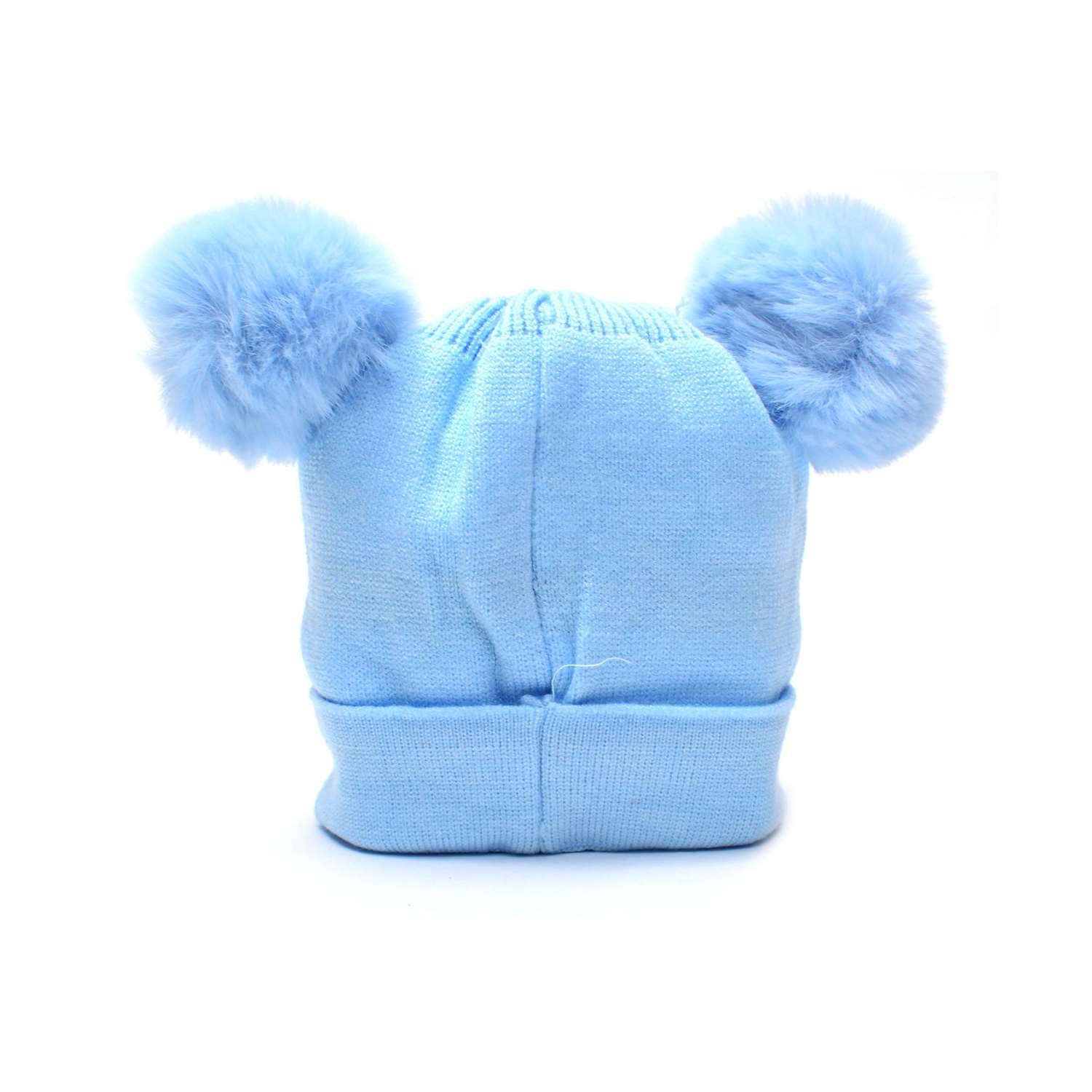 Woolen Cap Cat Model 0-3m Age, Blue