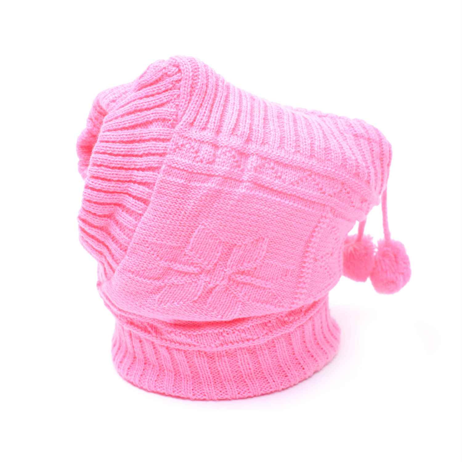 Woolen Face Cap Plain 6-12m Age