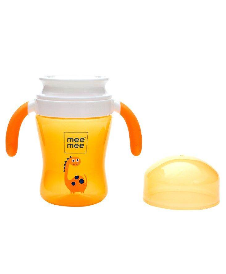 MEE MEE Easy Grip 360 Degree Trainer Sipper Cup 240ml 6+m Age, Yellow