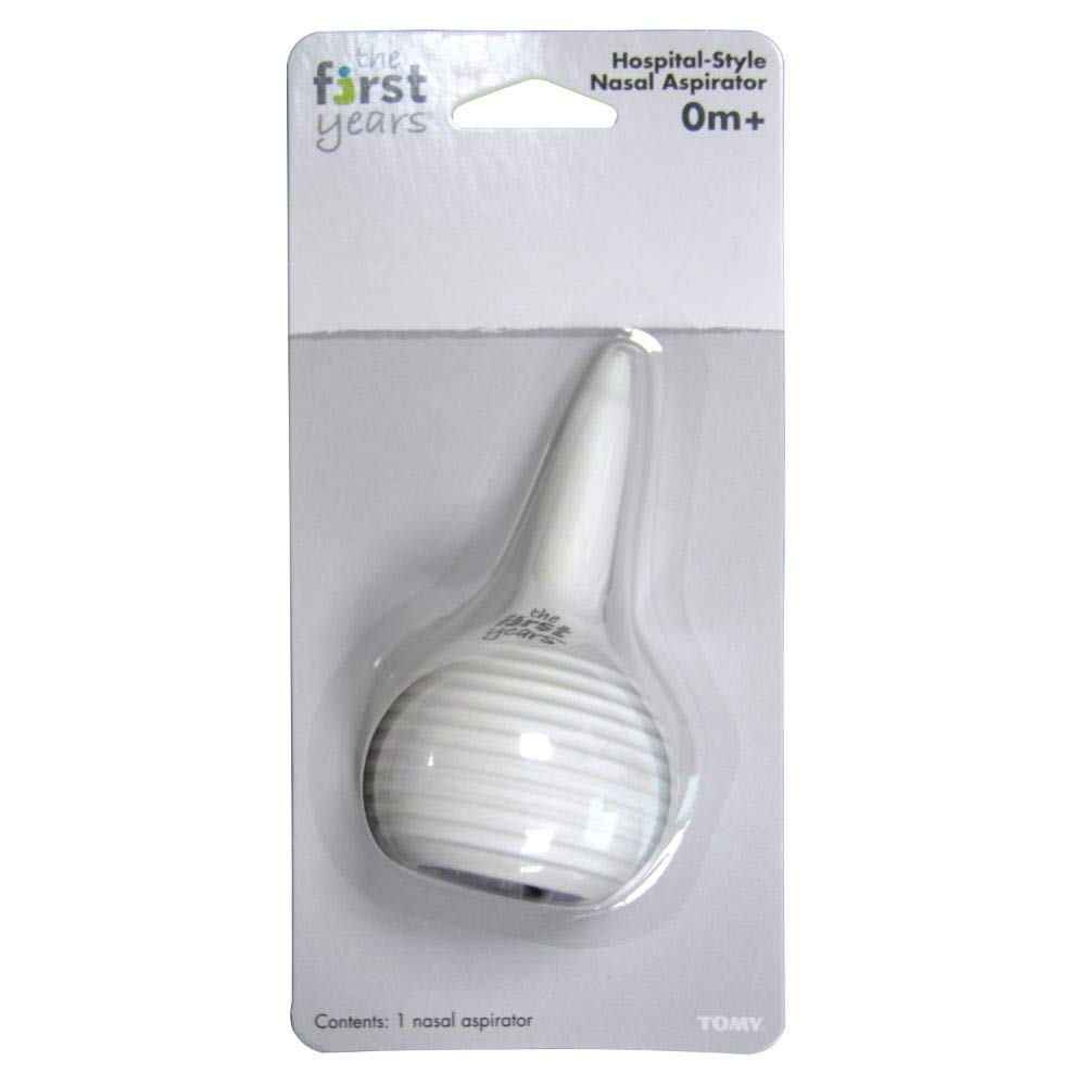 THE FIRST YEARS Nasal Aspirator (Nose Cleaner) For Babies, 0m+
