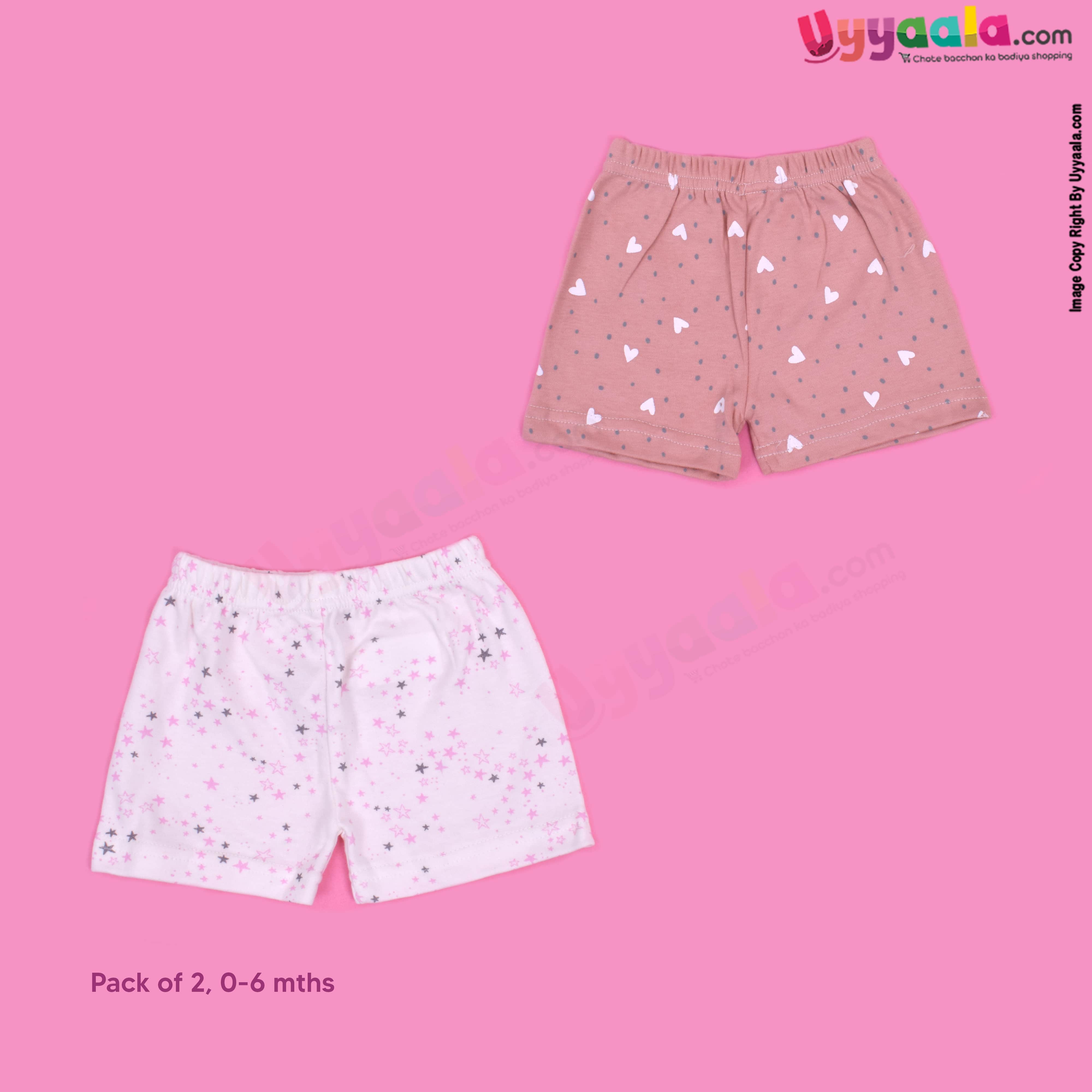 PRECIOUS ONE shorts 100% soft hosiery cotton