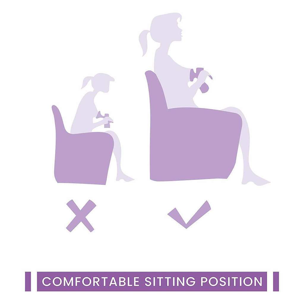 R FOR RABBIT First Feed Comfort Automatic Electric Feeding Breast Pump for Mothers - Purple