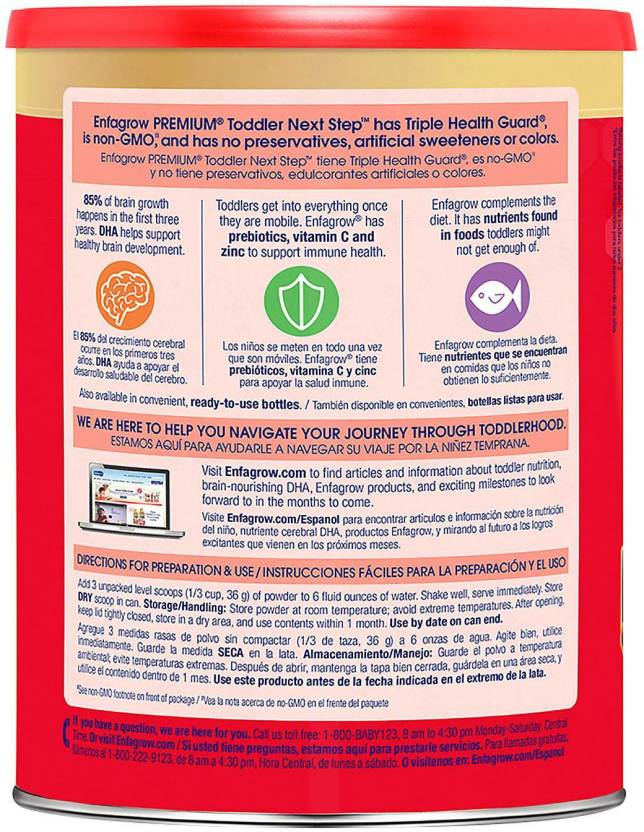 Buy Enfagrow Premium Natural Milk flavored Nutritional Toddler Drink Online in India at uyyaala.com