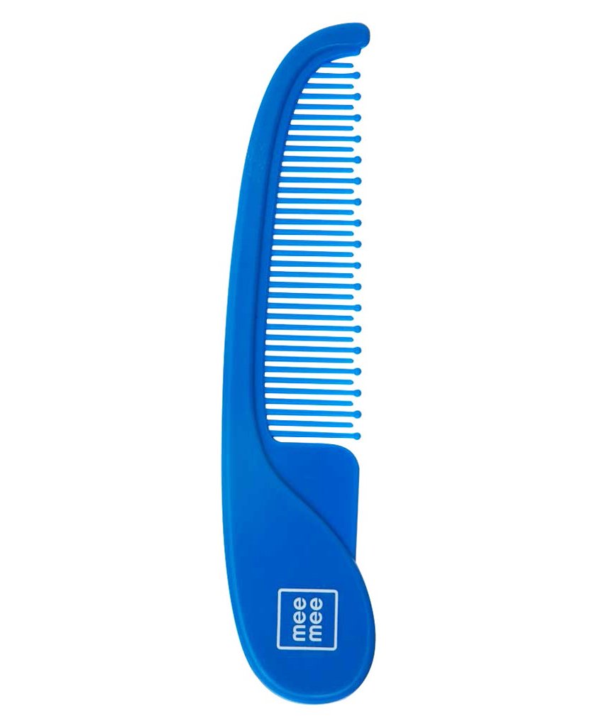 MEE MEE Easy Grip Gentle Baby Comb, Age 0+m - Blue