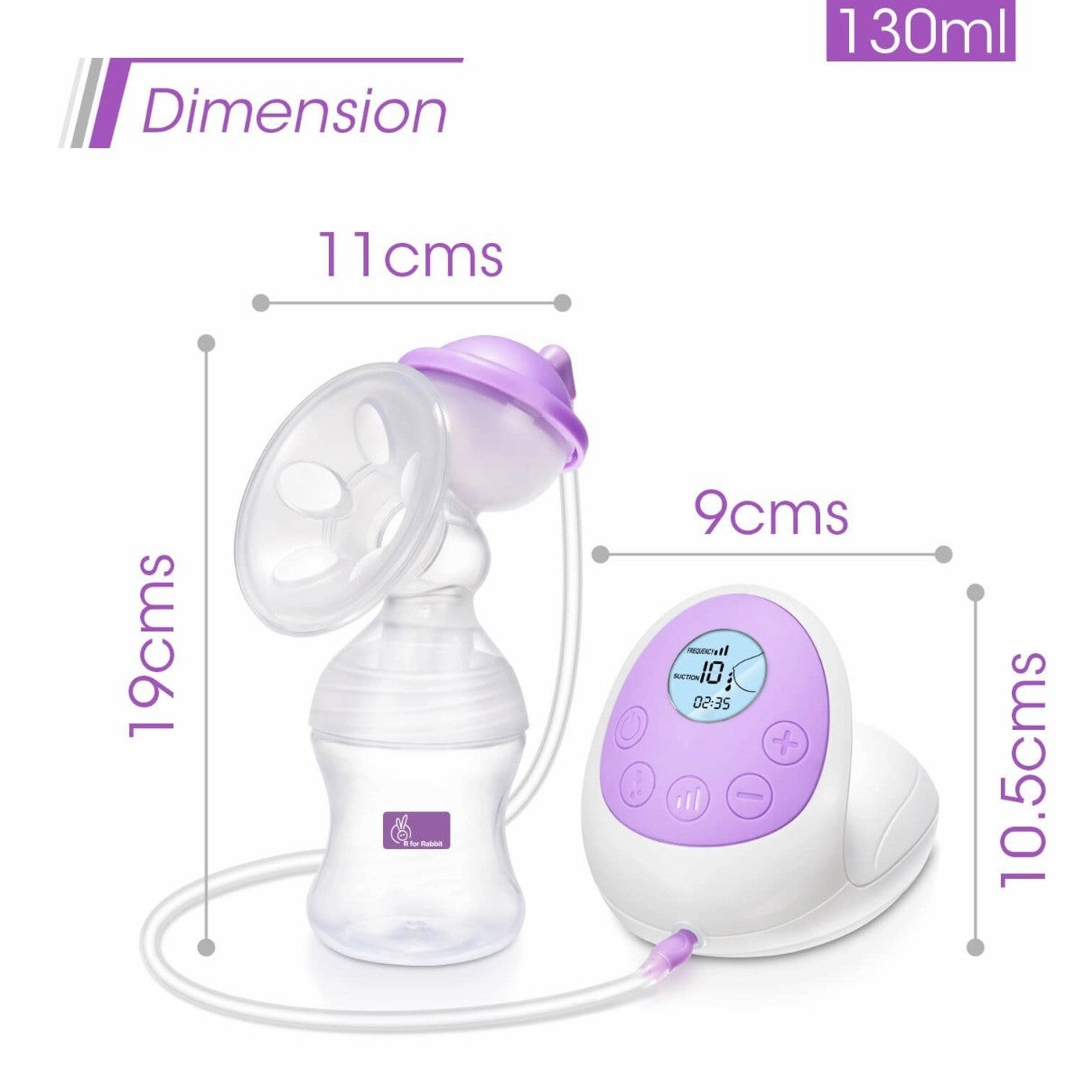 R FOR RABBIT Electric Breast Pump - First Feed Elite
