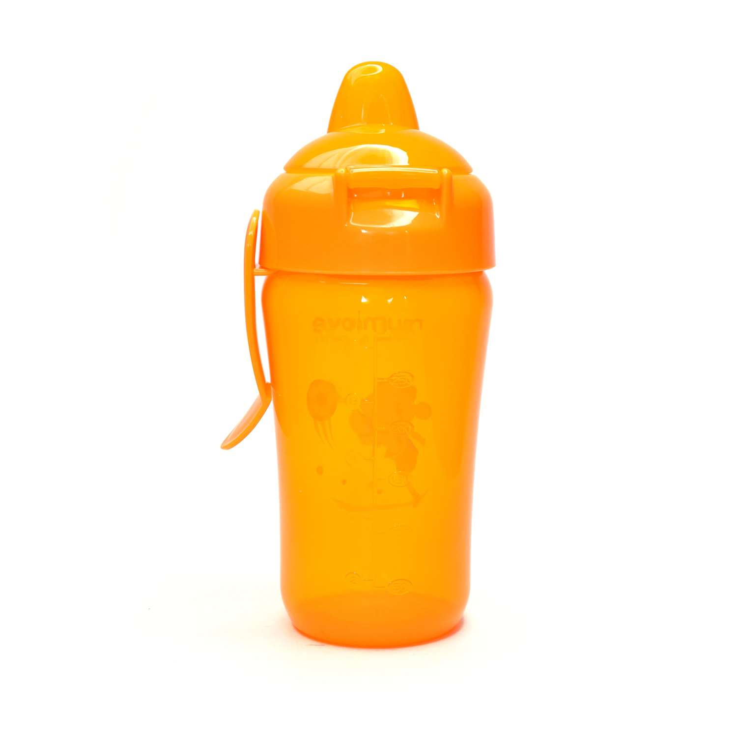 MUMLOVE Silicone Spout Sipper 300ml 12+m Age, Orange