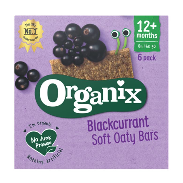 Buy Organix Blackcurrant flavored Soft Oaty Bars for Babies Online in India at uyyaala.com