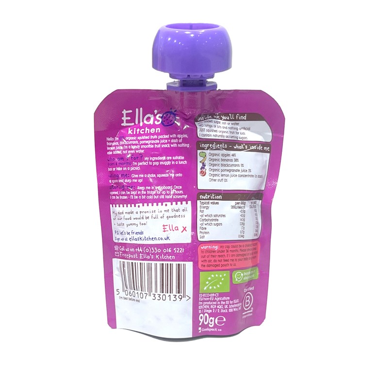 Ella's Kitchen, The Purple One Puree for Babies - 90gms, 6+months
