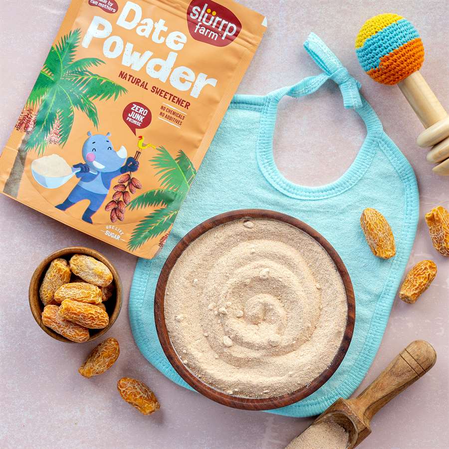 Buy Slurrp Farm Arabian Date Powder, Cereal Addon for Small Children - 300gms Online in India at uyyaala.com
