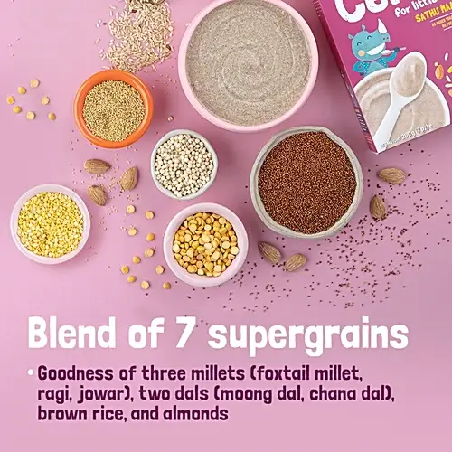 Slurrp Farm Cereal for Baby with Sathu Maavu - 200grams