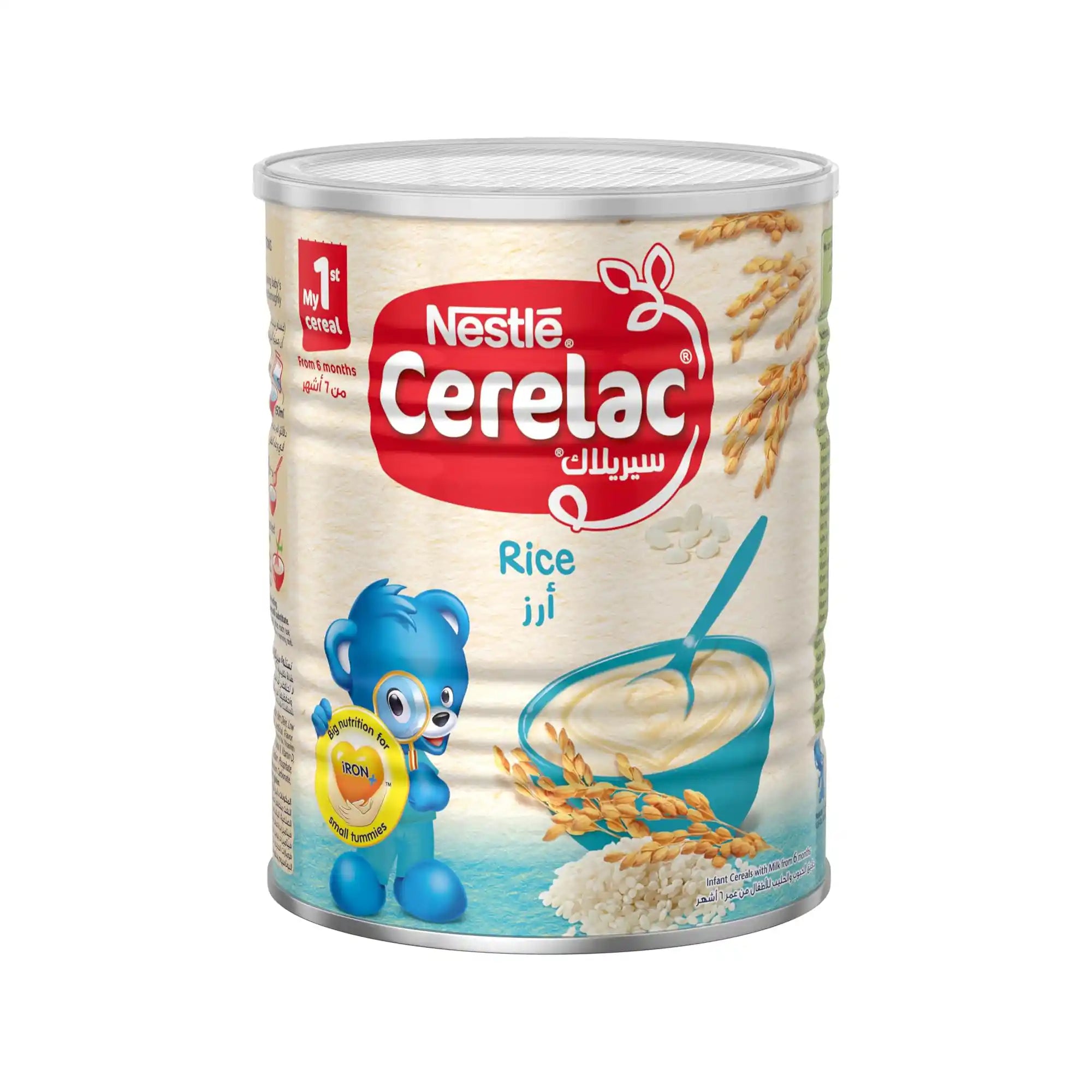 Nestle Cerelac Baby Rice with Milk - 6+months, 400gms, (Imported Tin Pack)