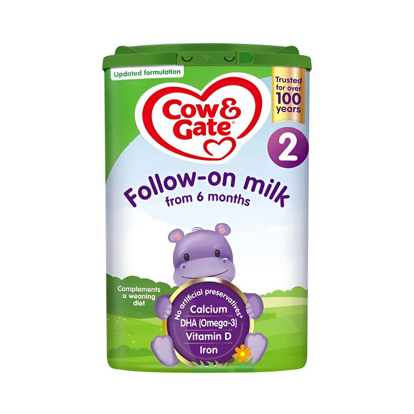 Cow & Gate Follow-on Baby Milk Formula - Stage 2, 800gms, 6+months