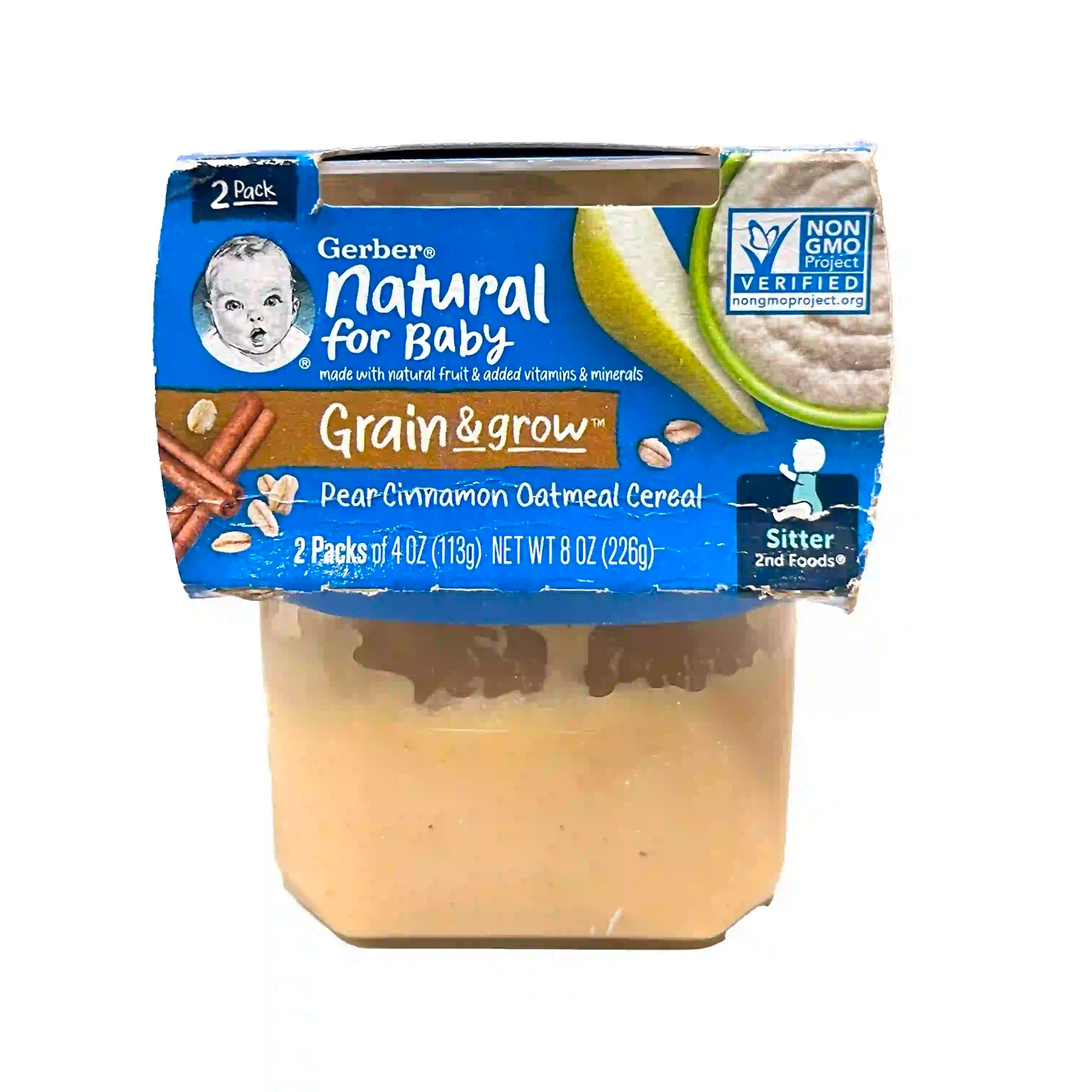 Buy Gerber Oatmeal Cereal Puree with Pear & Cinnamon Online in India at uyyaala.com