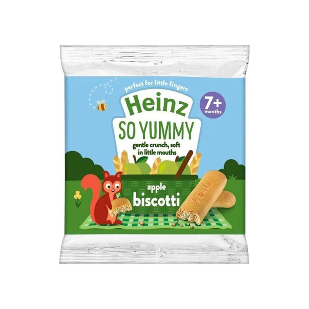 HEINZ Apple Biscotti, so yummy Biscuits for kids snacks - Apple 60 g