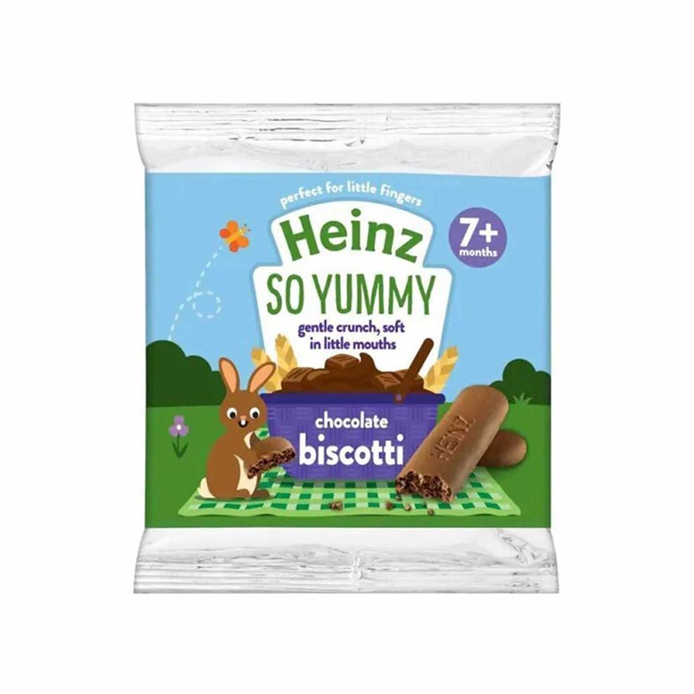HEINZ SO YUMMY Chocolate biscotti for Kids snacks - Chocolate Biscuits 60 g