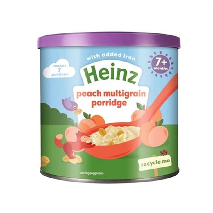 Heinz Multigrain Porridge with Peach for your Baby - 240gms, 7+months