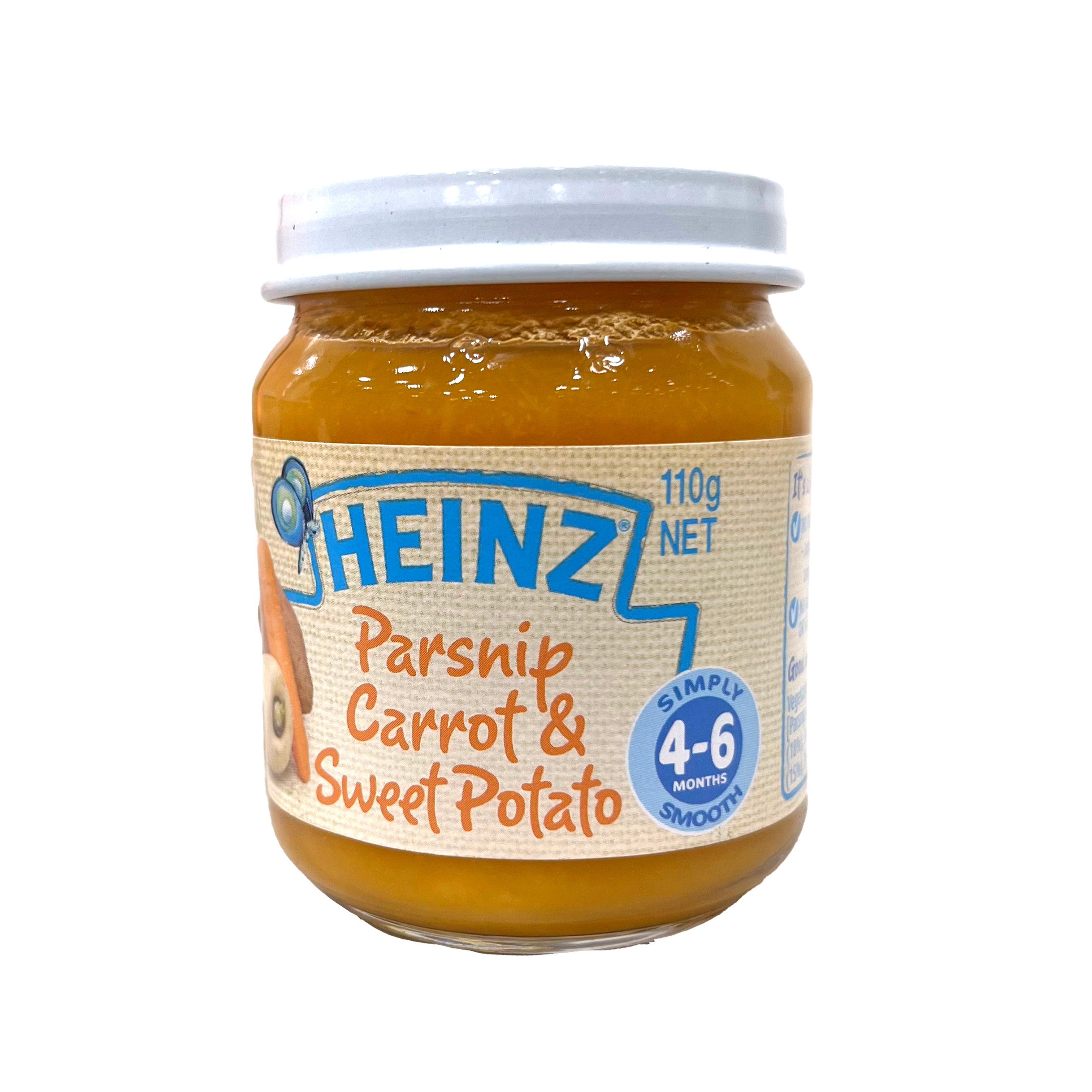 Buy Heinz Puree with Parsnip, Carrot & Sweet Potato for your Baby, 110gms Online in India at uyyaala.com