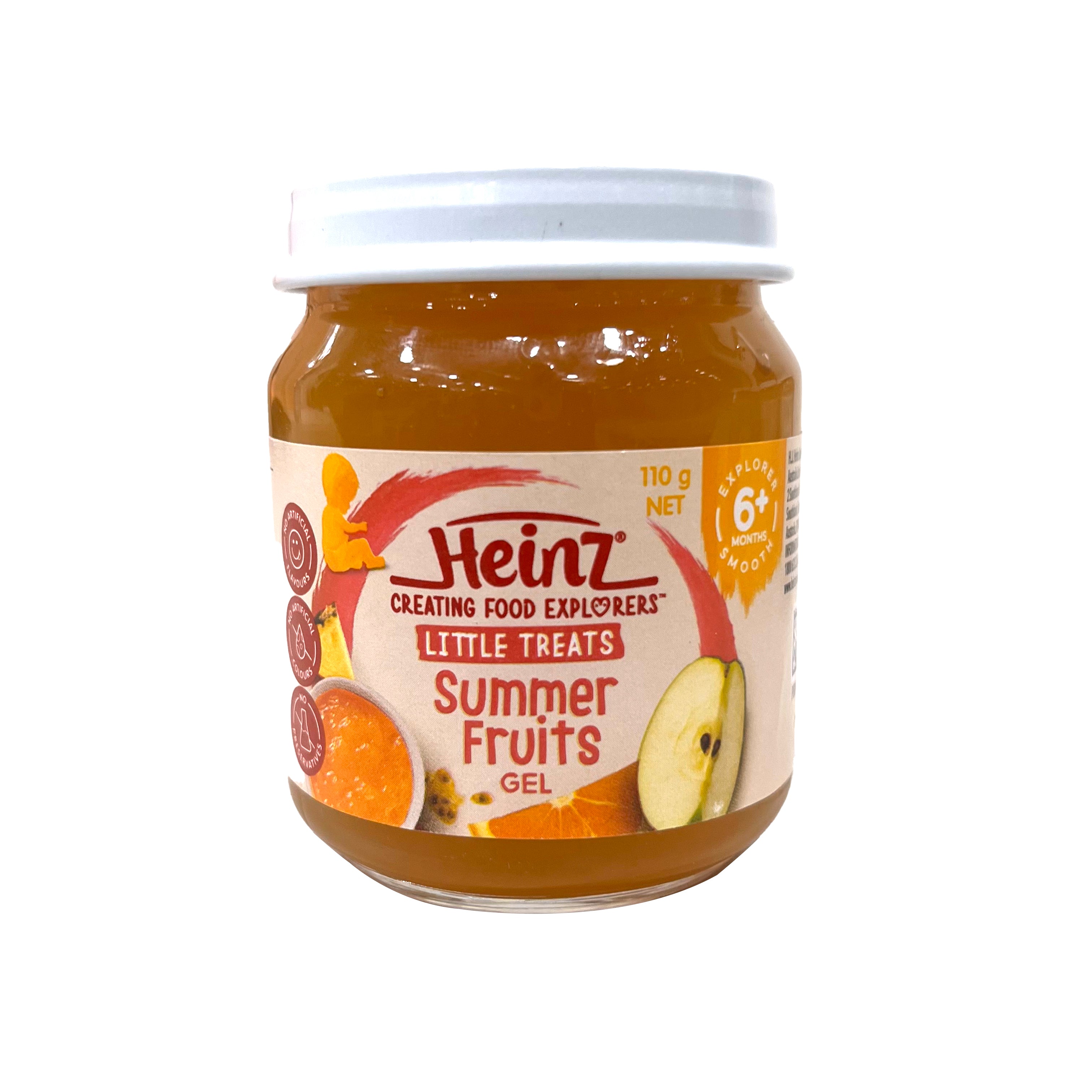 Buy Heinz Summer Fruits Gel Puree for your Baby, 6+months, 110gms Online in India at uyyaala.com