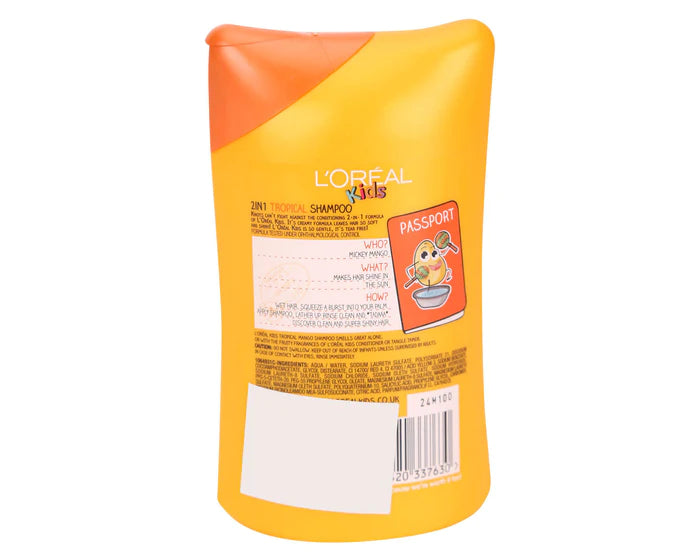 Buy L'oreal Kids Tropical Mango No Tears Children's Shampoo - 250ml  Online in India at uyyaala.com