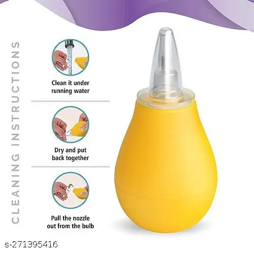 Mommas Baby Nose Cleaner for Baby - Yellow