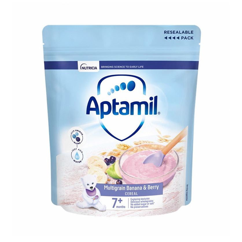 Nutricia Aptamil Multigrain Baby Cereal with Banana & Berry