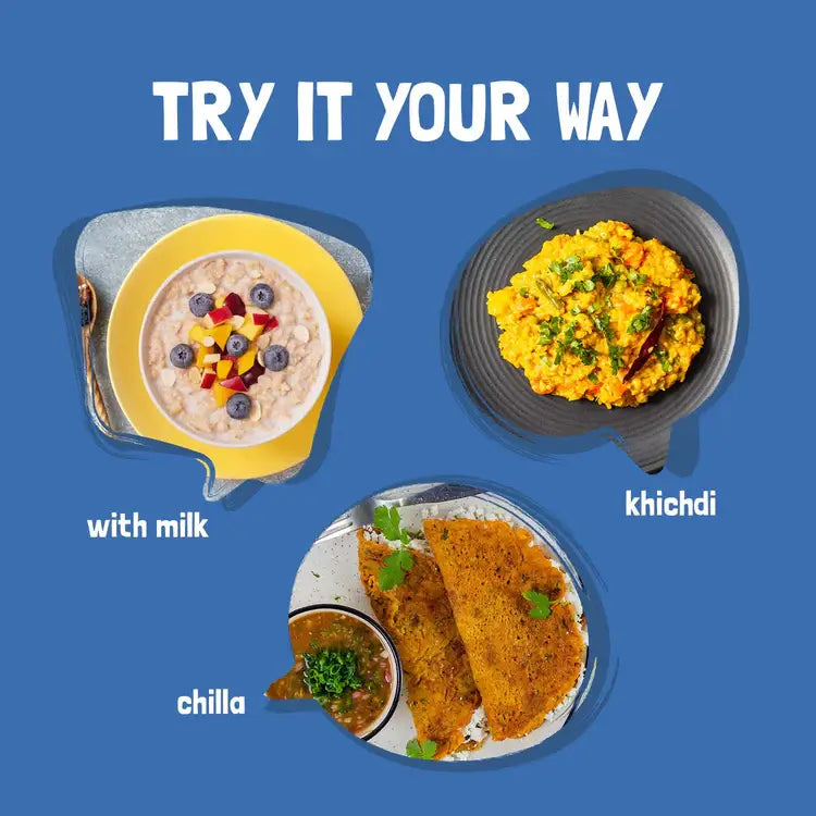 Slurrp Farm Jumbo Rolled Oats for Children - 500grams