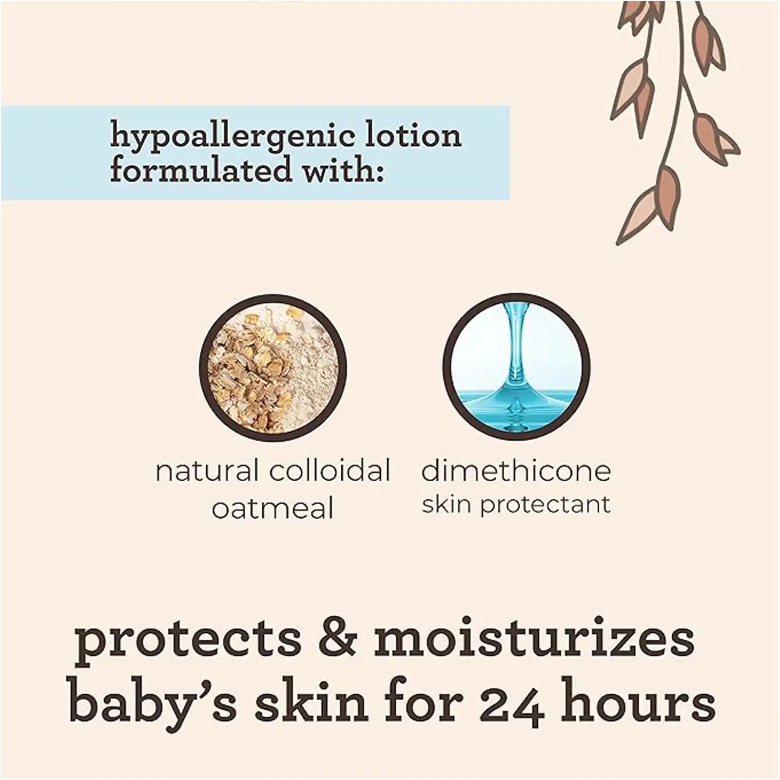 Aveeno Baby Daily Moisture Lotion Skin Protectant - 532ml