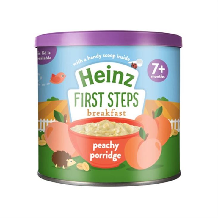 HEINZ First Steps Peachy Porridge For Babies - 240g 7m+