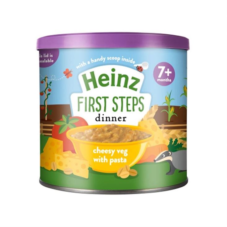 HEINZ First Steps Cheesy Veg with Pasta Cereal For Babies - 200g 7m+