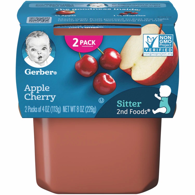 Gerber Apple Cherry Puree