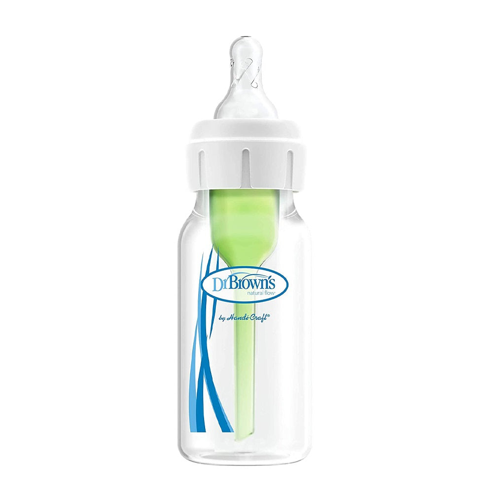 Dr Browns Feeding Bottle with Vent Narrow Neck Anti Colic 120ml, 0+ Months