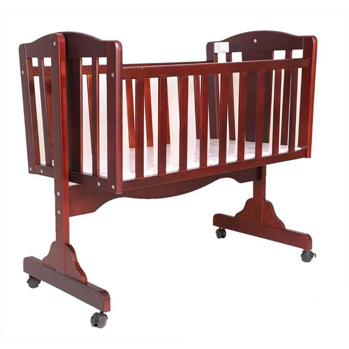 R FOR RABBIT Dream Time Wooden Cradle for New Born Babies