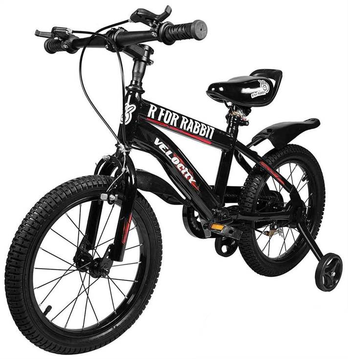 R FOR RABBIT Velocity 16 inch Bicycle for Kids of 4 to 7 Years Age for Boys and Girls