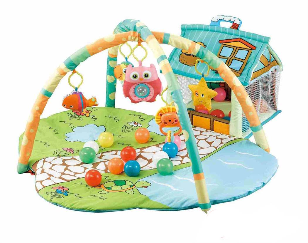 R FOR RABBIT First Play House Play Gym for 2m+ Babies - Multi-Color