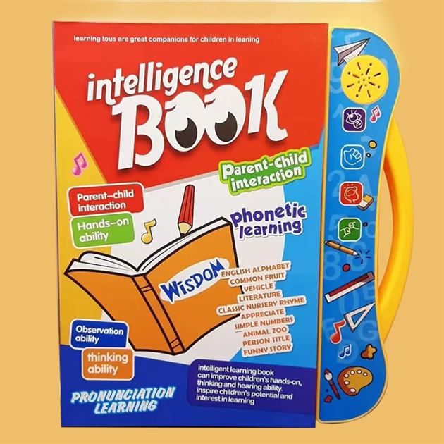 Intellectual Learning Study Book with Sounds, 3 + years