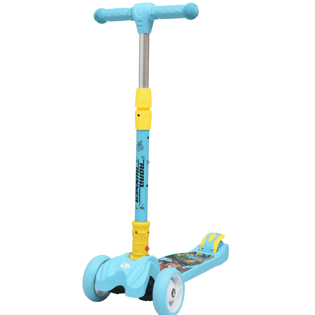 Buy R for Rabbit Road Runner Kid's Skating Scooter with height adjustment - Blue, 3years & above Online in India at uyyaala.com