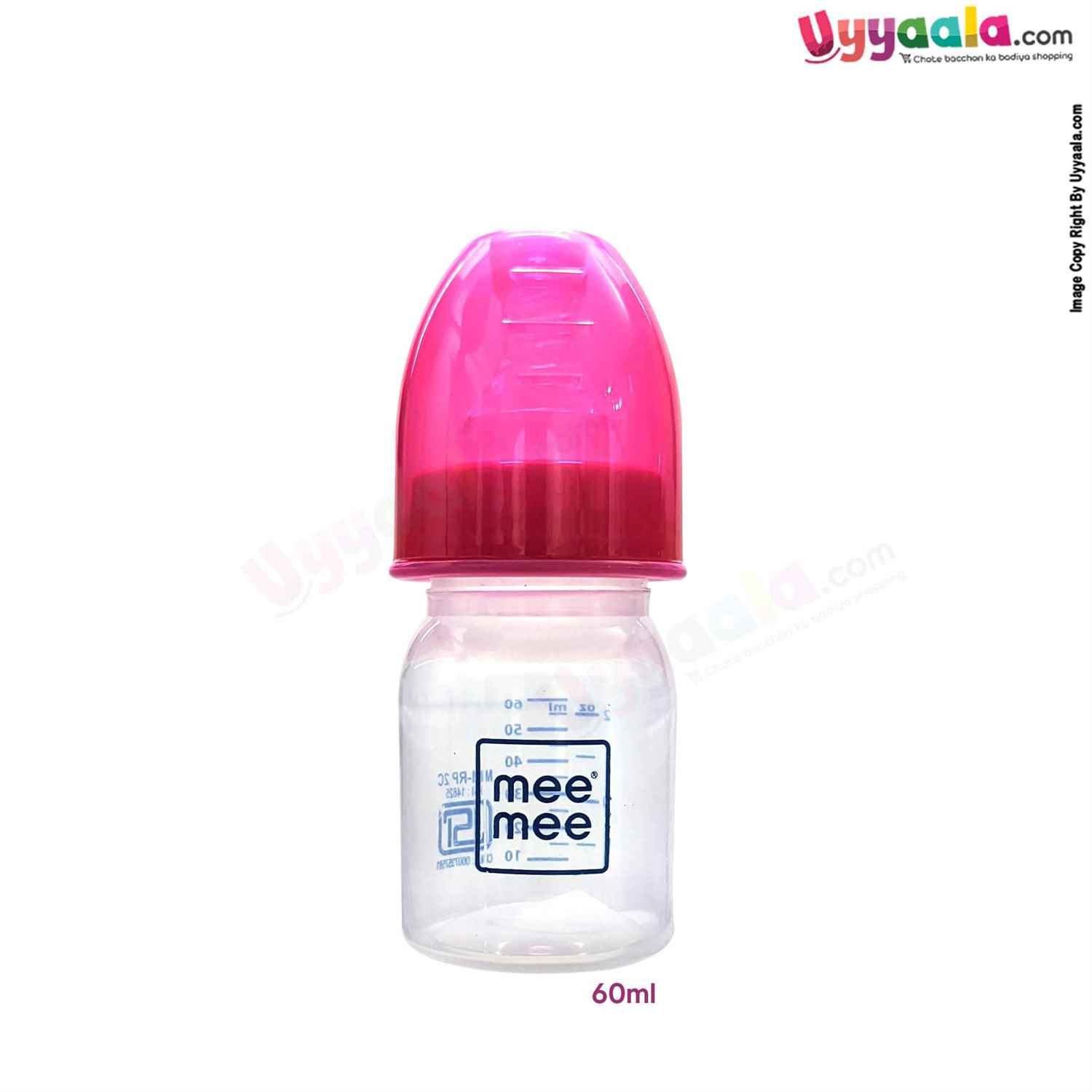 MEE MEE Feeding Bottle Narrow Neck Premium 60ml 0+m Age