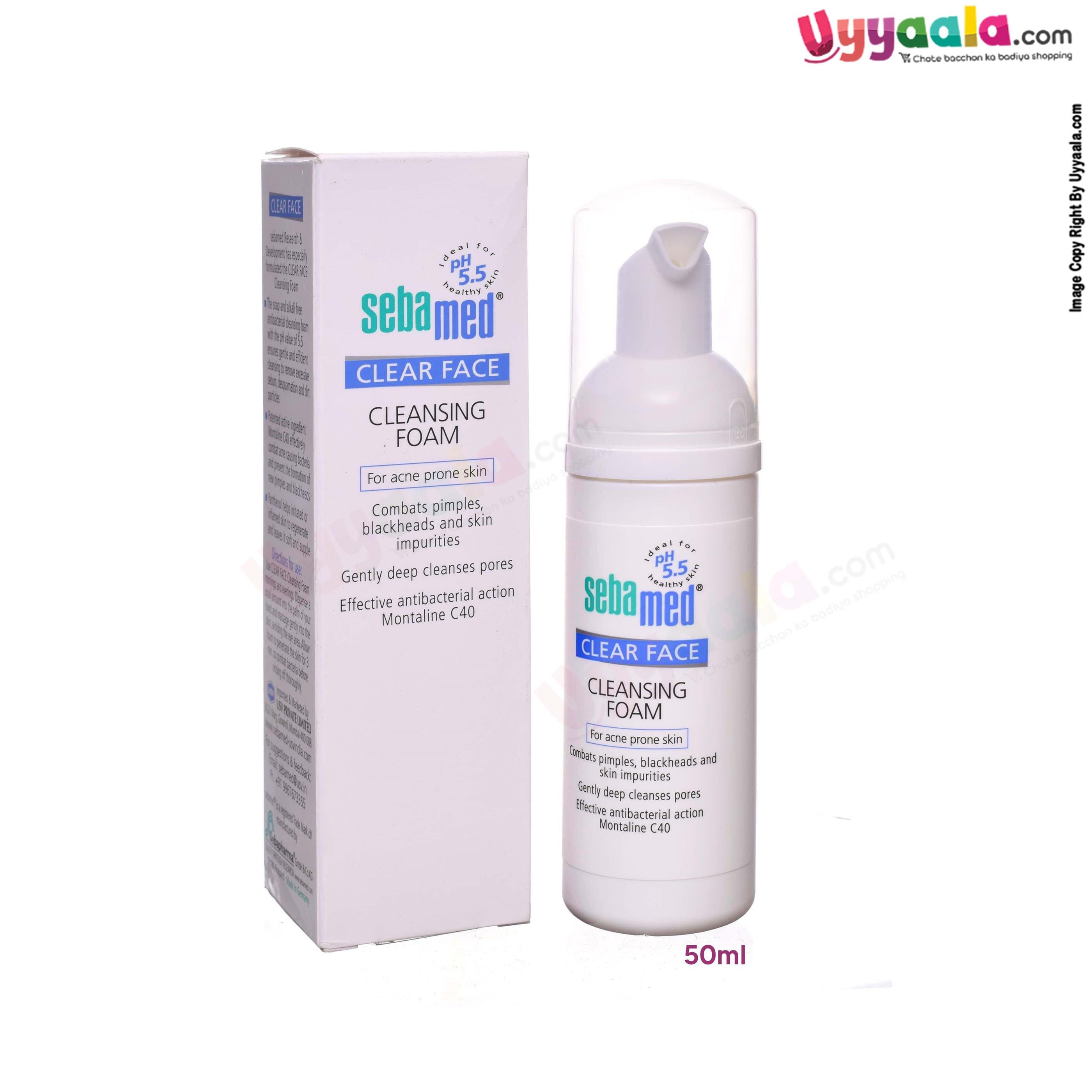 SEBAMED Clear face - cleansing foam for adults