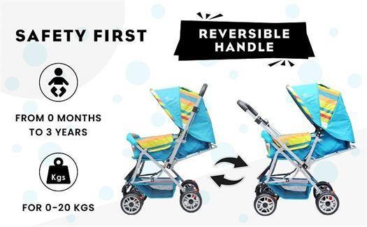 R FOR RABBIT Baby Stroller & Pram Lollipop Lite Colorful for Kids 0 to 3 years