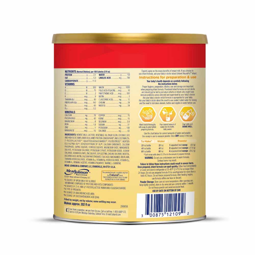 Buy Enfamil Neuro Pro Infant Baby Milk Powder Formula - 802gms (Imported Tin Pack) Online in India at uyyaala.com