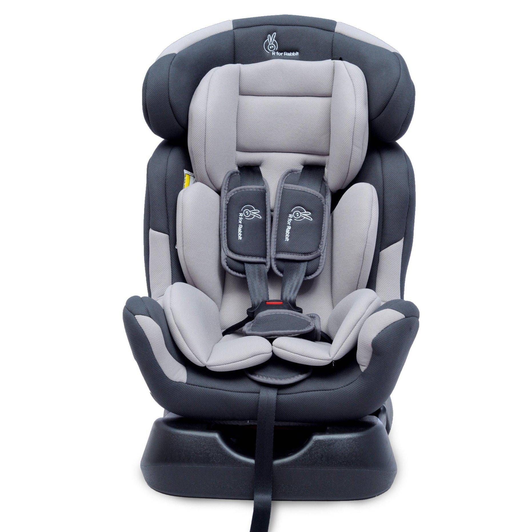 R for Rabbit Jack N Jill Grand - The Innovative Convertible Car Seat for Baby/Kids (from 0-7 Years)