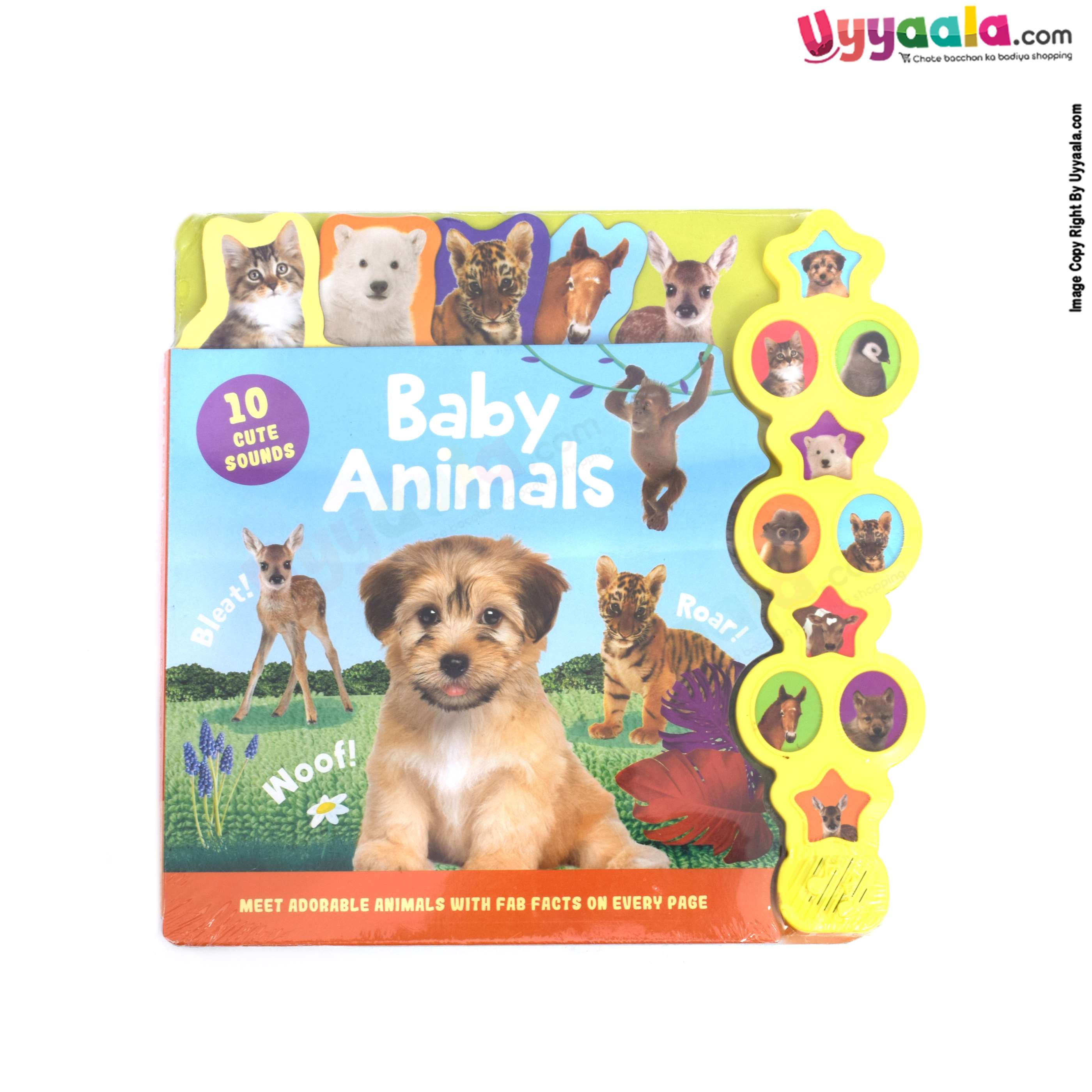 IGLOO BOOKS Baby animals - 10 cute animal sounds, 3 + years
