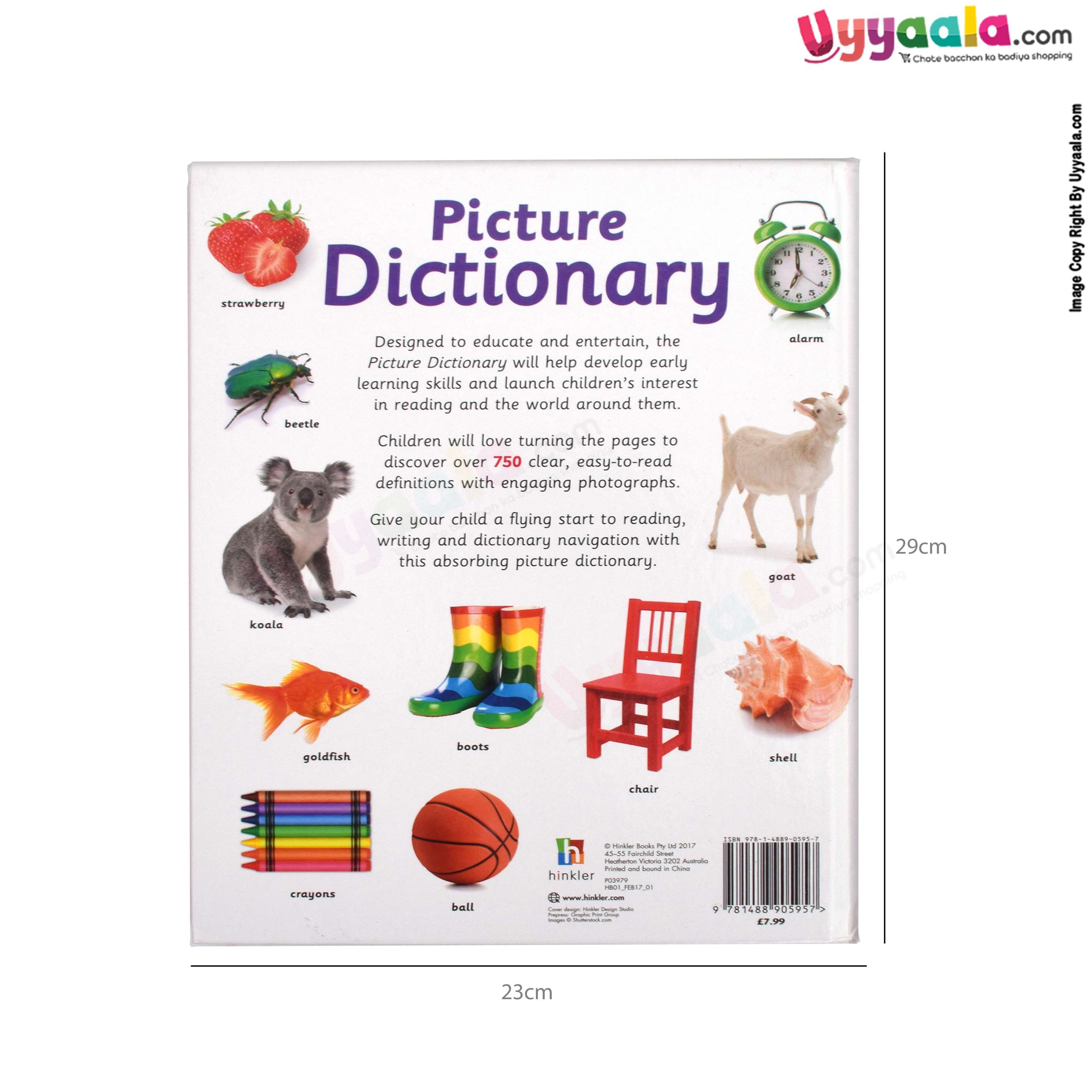 HINKLER Flying start, picture dictionary - over 750 words, pictures & definitions, 3 - 6 years