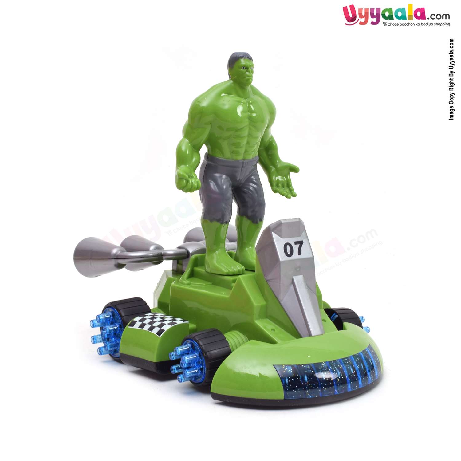 Hulk cartoon car for kids