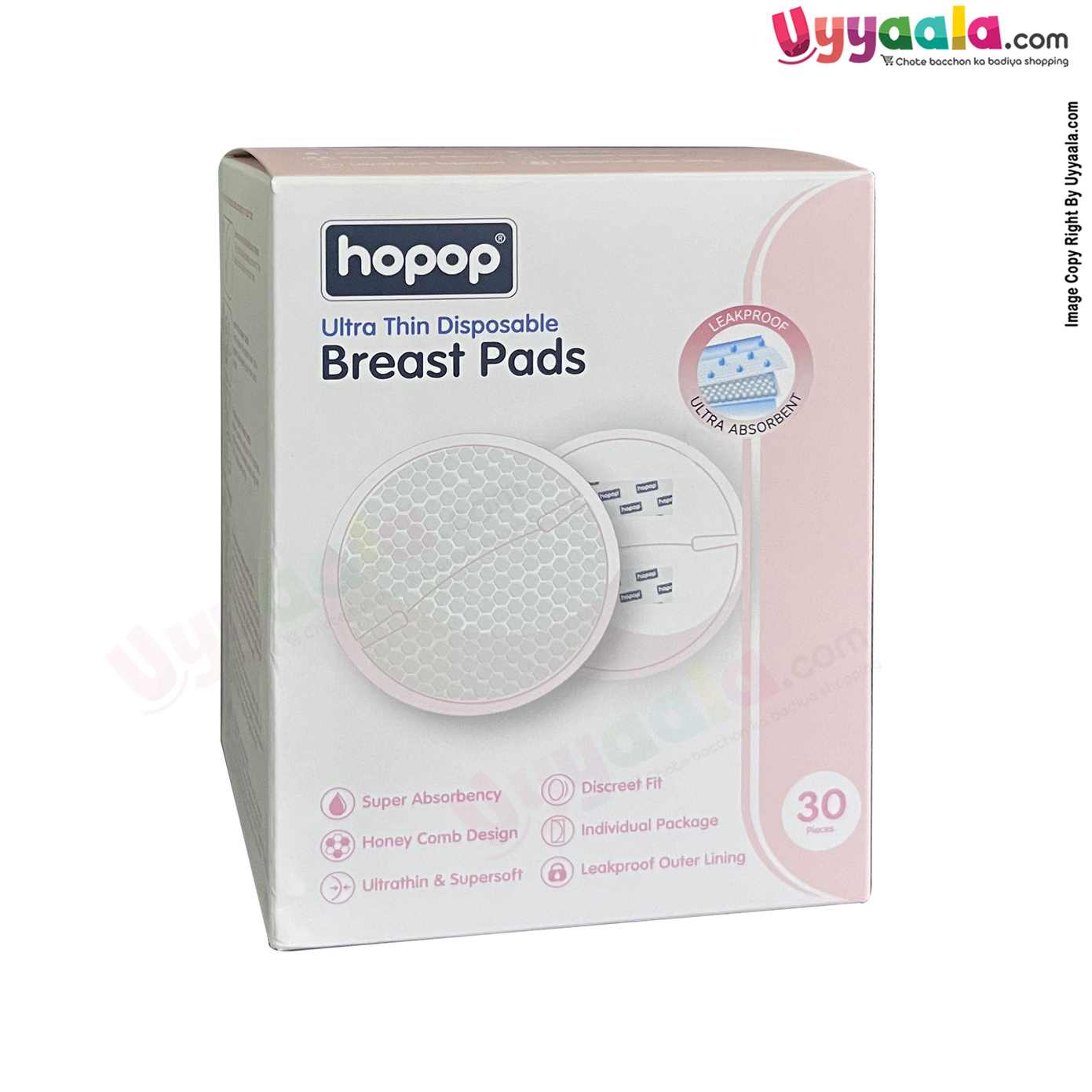 HOPOP Ultra Thin Disposable Breast Pads - 30pcs