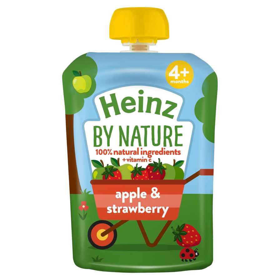HEINZ Apple Strawberry Puree
