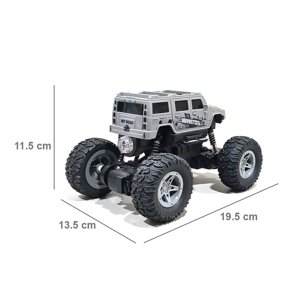 Off Road Remote Control Bonzer Truck For Kids - 6+y, Gray